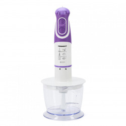 Mixer vertical Heinner Charm, 600W, 5 viteze, functie Turbo, tel, tocator, Alb/Mov - Img 2