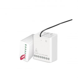 Modul de releu dublu AQARA T2 (fara neutru), cu contor de putere si suport pentru modul de blocare pentru rulouri