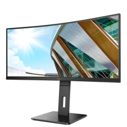 Monitor Curbat LED VA AOC 34", WQHD, 100Hz, 4ms, FreeSync2, FrameLess, HDMI, DisplayPort, CU34P2A - Img 9