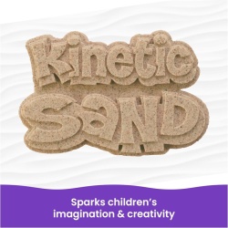 Nisip Kinetic Original Natural Brown (Maro), Set XXL 5 kg (11 lbs) pentru Modelare și Creativitate, Jucărie Senzorială Non-toxică pentru Copii 3 Ani+ - Img 6