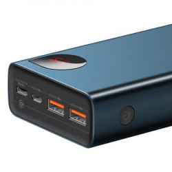 Powerbank Baseus Adaman Metal 20000mAh PD QC 3.0 65W 2xUSB + USB-C + micro USB (albastru) - Img 6