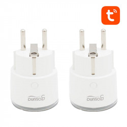 Priza WiFi inteligenta Gosund SP111 3680W 16A, pachet de 2 Tuya - Img 2