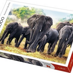 PUZZLE TREFL 1000 ELEFANTI AFRICANI