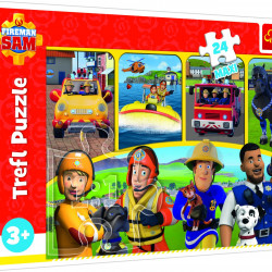 PUZZLE TREFL 24 MAXI POMPIERUL SAM