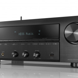 Receiver Stereo Denon DRA-900H, 2x145W, 8K, HDMI, HEOS, Wi-Fi, Bluetooth, negru