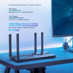 Router Wireless TP-Link Archer AX53, AX3000, Wi-Fi 6, Dual-Band Gigabit, 4 antene Wi-Fi - Img 6