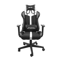 Scaun gaming Genesis FURY AVENGER XL alb
