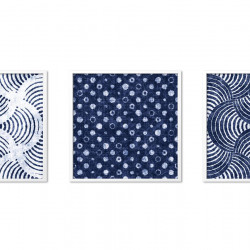 Set 3 tablouri 30x30 cm Abstract