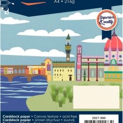 Set 60 Coli Carton Texturat A4 Florence 216 gsm, Hârtie Cartonată Colorată pentru Scrapbooking, Felicitări și Proiecte Creative DIY - Img 2