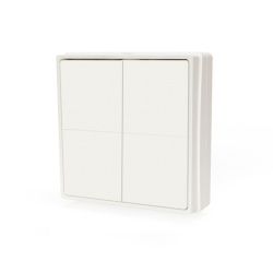 Shelly BLU Wall Switch 4 wireless switch + adapter for Legrand / Shelly mounting frames - Img 2