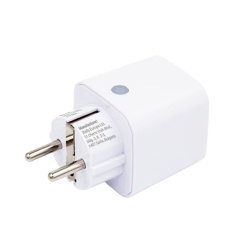 Shelly Plug M Gen3 – Wi-Fi + Bluetooth, Matter-compatible smart plug with energy monitoring, white - Img 2