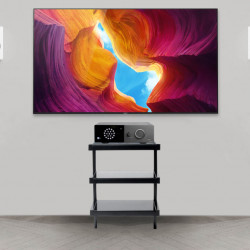 Sistem Stereo Lyngdorf cu amplif. TDAI-1120 + boxe de perete MH-2 + 2x subwoofer BW-2