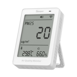 SONOFF AirGuard PM2.5/PM10 – SAWF-07P Monitor de calitate a aerului cu funcție de detectare a materiei prin Wi-Fi - Img 3