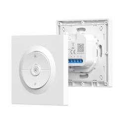 SONOFF Orb-ZBDIM Zigbee Dimmer Wall Switch – dimmer switch with power monitoring, Zigbee, white (MINI-ZBDIM-E) - Img 2