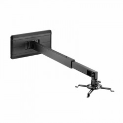 Sopar sup. videopr perete 92-151cm negru