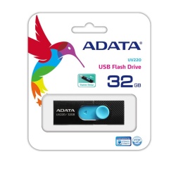 Stick Memorie AData UV220 32GB, USB 2.0, Black-Blue - Img 4