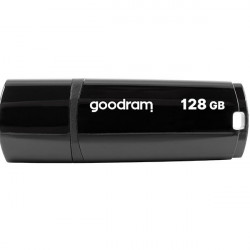 Stick USB Goodram 128 GB USB 3.2 Gen 1 60 MB/s (rd) - 20 MB/s (wr) flash drive black (UMM3-1280K0R11)