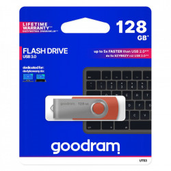 Stick USB Goodram 128 GB USB 3.2 Gen 1 60 MB/s (rd) - 20 MB/s (wr) red (UTS3-0160R0R11) - Img 5