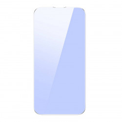 Sticla securizata Baseus Anti-lumina albastra 0,3 mm pentru iPhone 14/13/13 Pro (2 buc) - Img 2