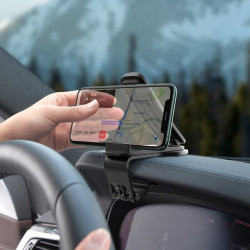 Suport auto Baseus Big Mouth Pro clip pentru bord negru (SUDZ-A01) - Img 4