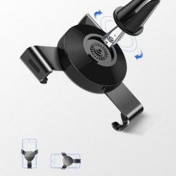 Suport auto Ugreen cu prindere in grila de ventilatie gri (50564) - Img 2