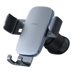 Suport de telefon Baseus Metal Age II pentru grila de ventilatie gri inchis (SUJS000013)