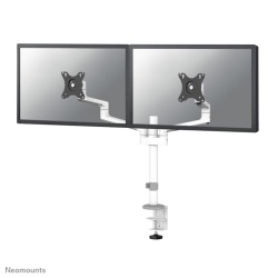 Suport dublu mon. birou NM 17"-27" alb - Img 4