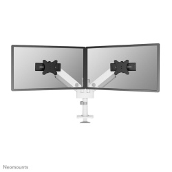 Suport dublu mon. birou NM 24"-34" alb - Img 4
