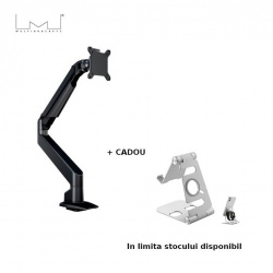 Suport Monitor Gas Lift Multibrackets MB-7174, 15 - 32" NEGRU, min.2 - max.10 kg - Img 2