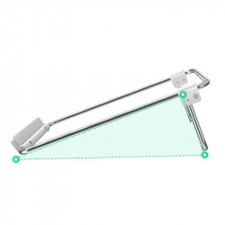 Suport/stand portabil pentru laptop, Ugreen , silver (LP230 80348) - Img 2