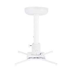 Suport videoproiector de tavan Multibrackets MB-3149, reglabil 30-48cm,max.15kg, alb - Img 7