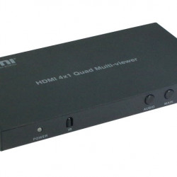 Switch HDMI Seamless, Multiviewer 4x1 Evoconnect HDS-841MV2, 1080P@60Hz, 5 moduri de afisare, cu telecomanda - Img 2