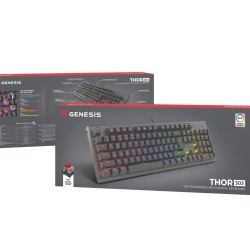 Tastatura Genesis Thor 303 R negru - Img 8
