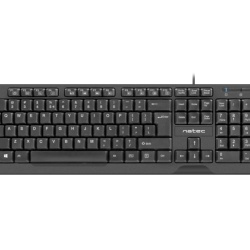 Tastatura Natec Trout Slim, negru