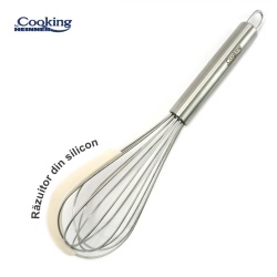 TEL INOX CU RAZUITOR SILICON 23 CM, TEYA - Img 8
