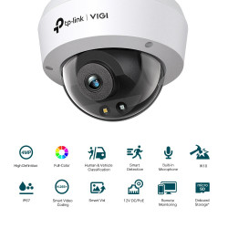 TP-LINK VIGI 4MP DOME NTW CAMERA 2.8MM - Img 2