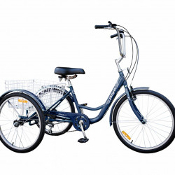 TRICICLETA PEGAS SENIOR 24" ALBASTRU RES