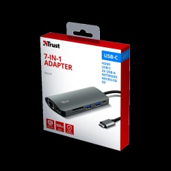 Trust Dalyx 7in1 USB-C Multiport Adapter - Img 10