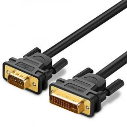 UGREEN DVI (24+5) la VGA DV102, FullHD, unidirectional, 2 m (negru)
