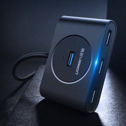 Ugreen USB 3.2 Gen 1 HUB 4x USB negru (CR113 20291) - Img 4