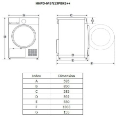 USCATOR DE RUFER HEINNER HHPD-M8N13PBKE+ - Img 6
