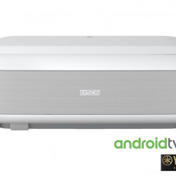Videoproiector Laser EPSON EH-LS650W, 4K PRO-UHD, 3.600 lumeni, contrast 2.500.000:1, cu Android TV™, sunet YAMAHA, alb