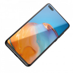 2 x Folie protectie 3D din plastic, Baseus 0,15 mm pentru Huawei P40 negru (SGHWP40-KR01) - Img 5