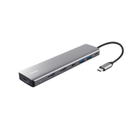Adaptor Trust Dalyx 7 in 1, gri
