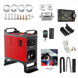 Aeroterma HCALORY HC-A02, 8 kW, Diesel, rosu