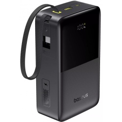 Baterie Externa Baseus EnerFill Bipow2 Pro, 30000mAh, 22.5W, QC + PD, 1 x USB-A - 2 x USB-C, Neagra E0028100