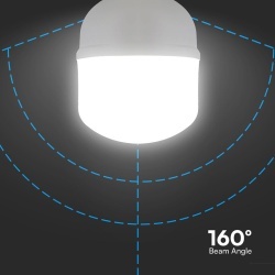 BEC LED T160 E27/E40 60W 6500K ALB RECE - Img 7