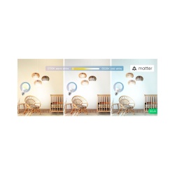 Bec Nous P3 smart Tuya Wi-Fi RGB (dulie E27), compatibil Matter - Img 3