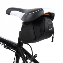 Borseta bicicleta cu prindere sub sa,Wozinsky 0.6 L negru (WBB8BK black)