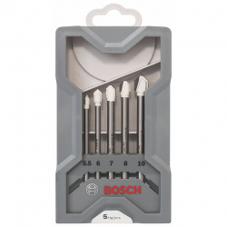 Bosch Ceramic tile drill bit set CYL-9 Ceramic 5 pieces - Img 2